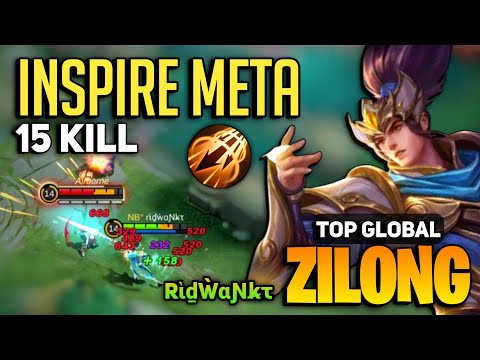 Offlane Zilong Meta Inspire [ Top Global Zilong Best Build ] By rὶḏẁαƝꞣꚍ - Mobile Legends Gameplay