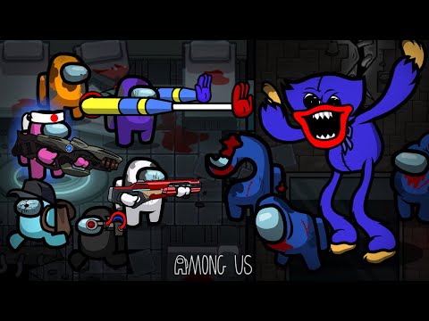 Among Us Zombie Ep 76 Huggy Wuggy & BOSS Defeated  - Animation