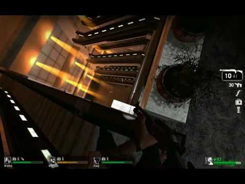 Kilplix N Friends Left 4 Dead Custom Map Reviews - Blood Hospital PT 1