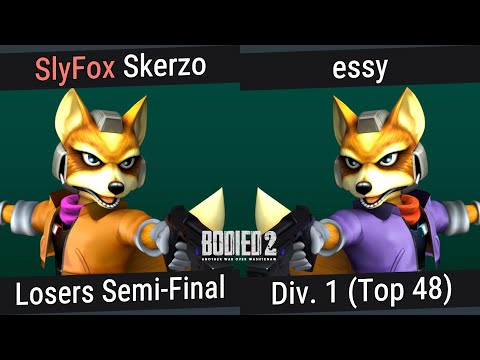 Skerzo vs Essy - Losers Semi-Finals - Fox vs Fox Sheik - Bodied 2: Another War Over Washtenaw