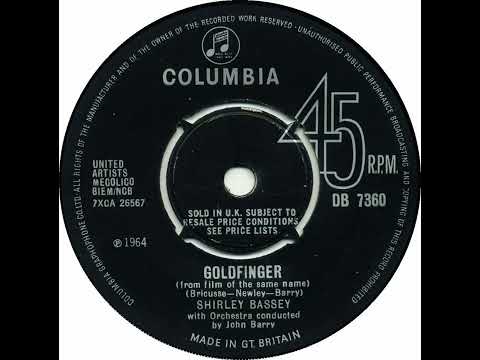 UK New Entry 1964 (225) Shirley Bassey - Goldfinger