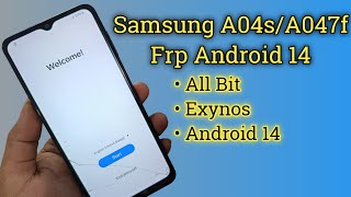 Download lagu Samsung A04s Frp Bypass Android 14 | Samsung A047f Frp Bypass Android 14 mp3