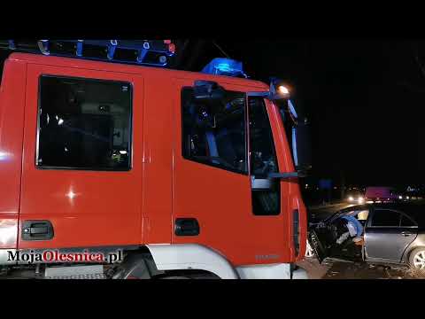 6.11.2021 Boguszyce - wypadek dwóch aut