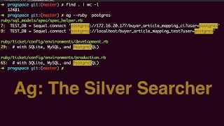 The power of Ag || The Silver Searcher || Search Tool || Ajit Singh