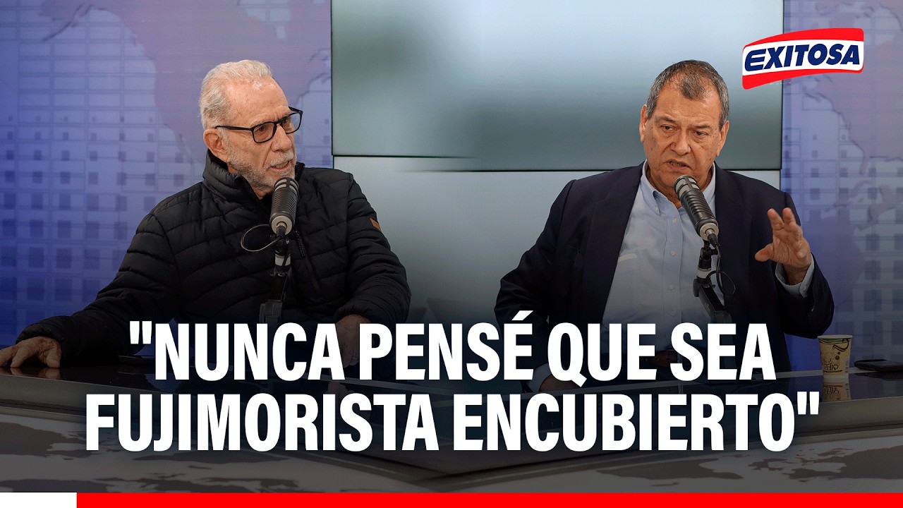 🔴🔵 Ricardo Belmont arremete contra Jorge Nieto: "Nunca pensé que sea fujimorista encubierto"