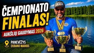 🎣 Arūnas Koska | Lietuvos aukšlių gaudymo čempionato III etapas – Panevėžys 2026, Ekrano marios