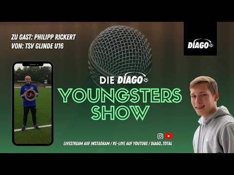 DIAGO Youngsters mit Philipp Rickert von der U16 des TSV Glinde.