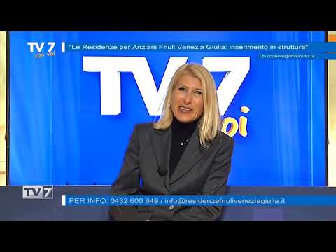 Le Residenze per anziani del FVG: Inserimento in struttura - Tv7 con Voi 28/10/21 (1 di 3)