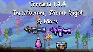 All Notable changes to the Clentaminator in Terraria 1.4.4 || Terraformer, New Solutions, and More