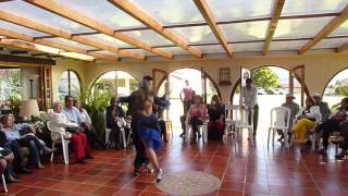 Bailando con Sergio tango Oblivion