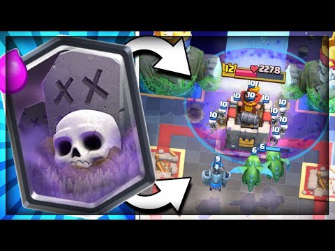 TOP 3 BEST GRAVEYARD DECKS in CURRENT META!! Clash Royale Strategy!