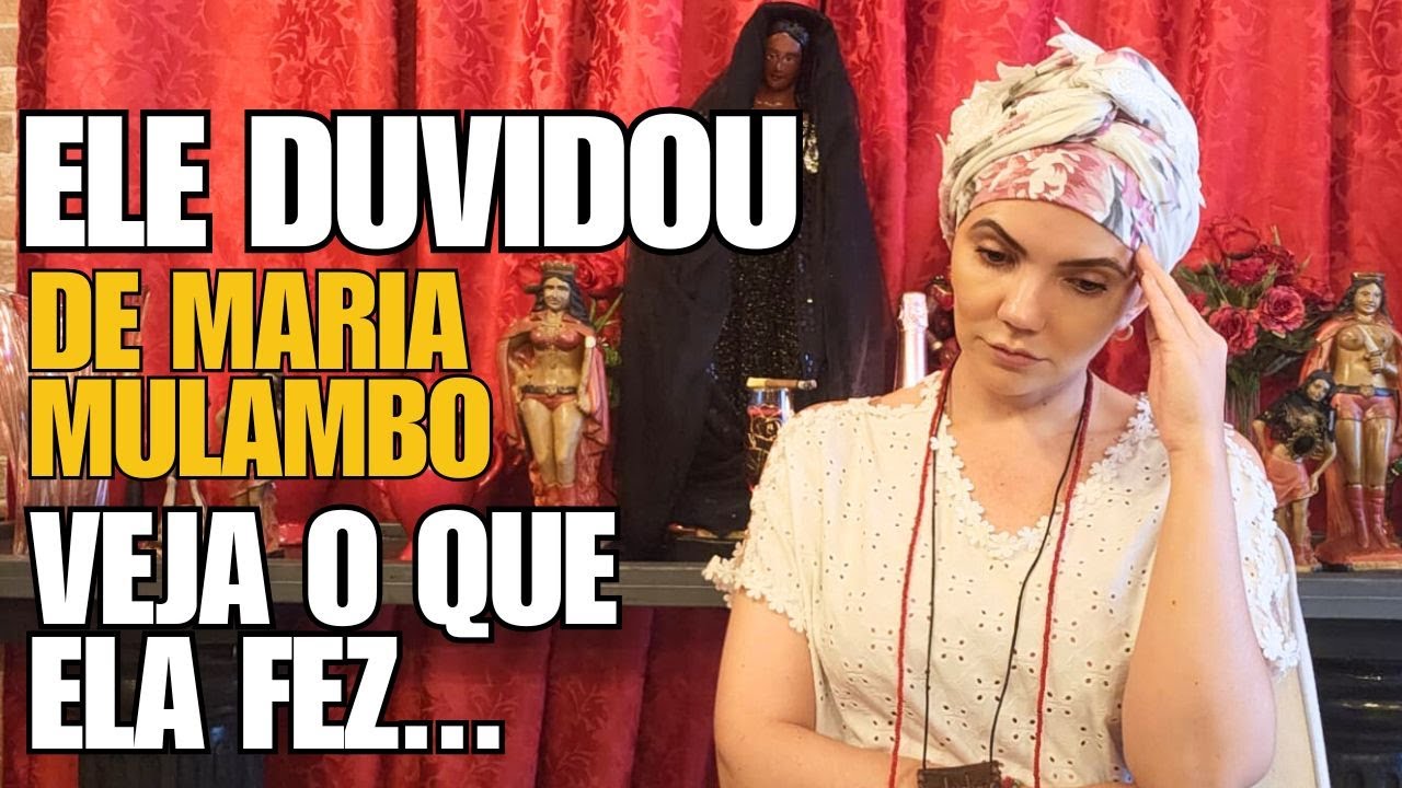 Pomba Gira Maria Mulambo | Vou atrás dele ATÉ em outras vidas!  #umbanda #pombagira #mariamulambo