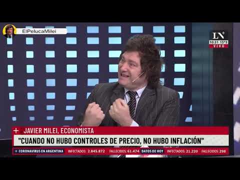 Javier Milei en La Nación + 25 4 2021