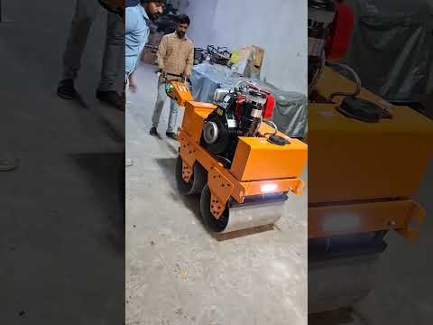 Double Drum Road Roller