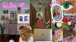 THE GLOW UP VLOG  |  First time waxing, botox, prepping for Italy, new hair & shopping