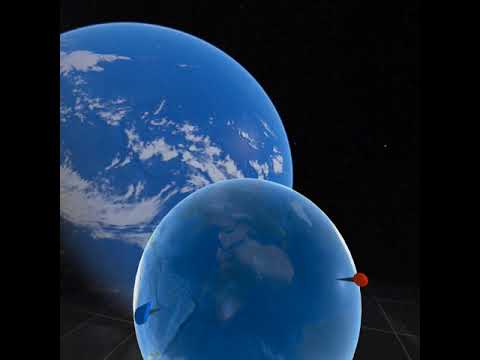 Earth Rotation Vr Steam Community :: Video :: testing google earth VR with Oculus link