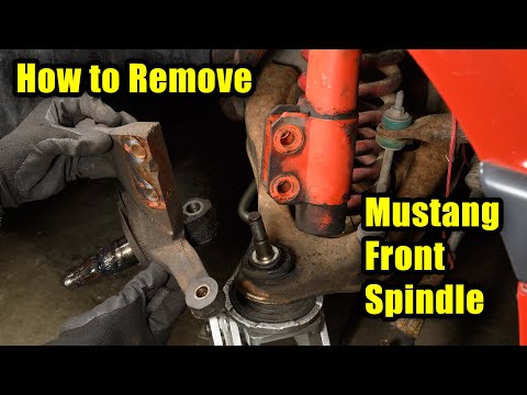 How to Remove a Mustang Spindle