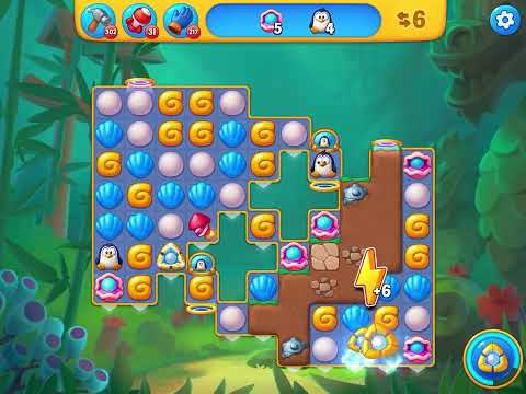 Fishdom level 4891 no boosters フィッシュダム ノーマル [Friend's]