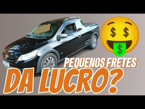 Quanto dá para ganhar fazendo carreto?? Carreto dá lucro??? Comprei uma Saveiro para carreto.