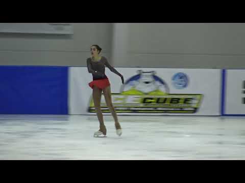 12.Santa Claus Cup 2018: Isma Satfaoui (FRA) - FS Advanced Novice Girls Free Skating