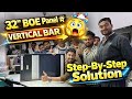 32 BOE Panel Vertical Bar Problem Panel Repair Without Replacement LED Tv Repairing Course
