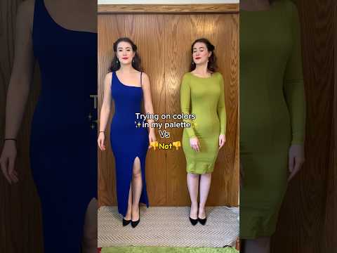 Which side is my color?! #coloranalysis