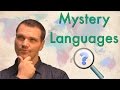 Mystery Languages Can You Guess What They Are