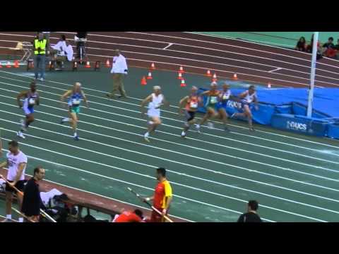 60m M70 Final - European Master Indoor - San Sebastian 2013