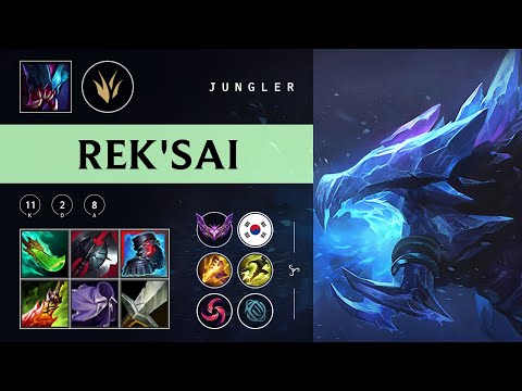 Rek'Sai Jungle vs Evelynn - KR Master Patch 25.24