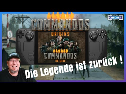 The legend has returned! | Commandos Origins | Played | Steam Deck