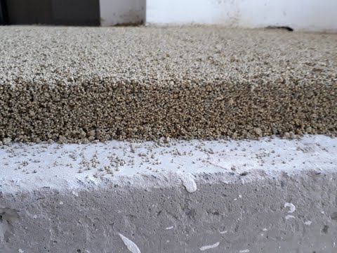 SikaCrete® Silent 90  - Gebundene EPS-Dämmschüttung / Leichtestrich 3 bis 30 cm  unter Zementestrich