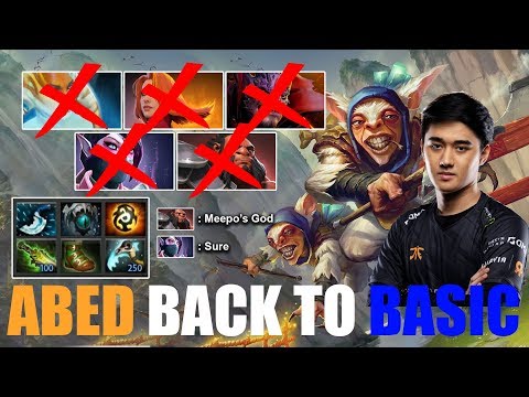Abed Back To Basic - Meepo God | Dota 2 Highlights