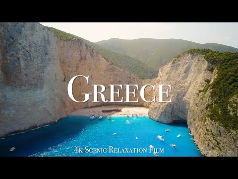 그리스 4k 영상, 잔잔한 음악과 아름다운 전경