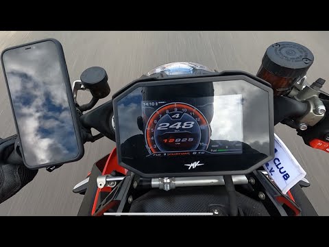 Mv Agusta Brutale 1000 RR 100-200 Km/H und Beschleunigung