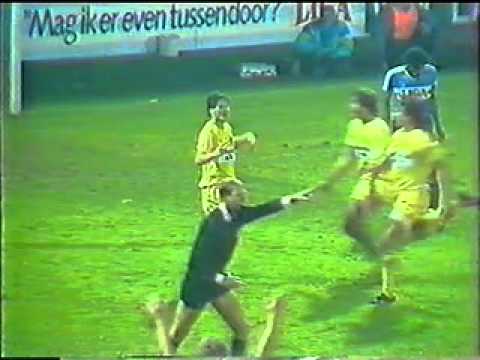 Fortuna Sittard - VVV-Venlo 1-1 seizoen 1986-1987