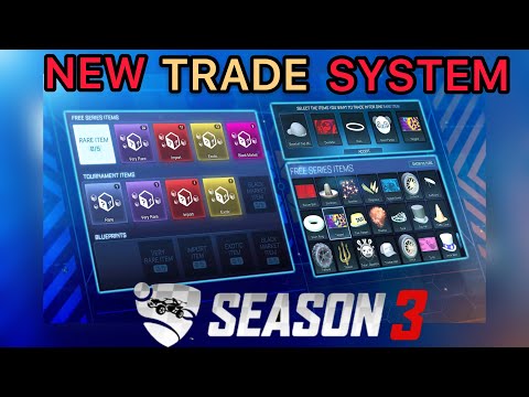 New Trade-In System Coming to Rocket League in Season 3