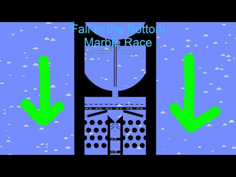 Fall to the Bottom Marble Race