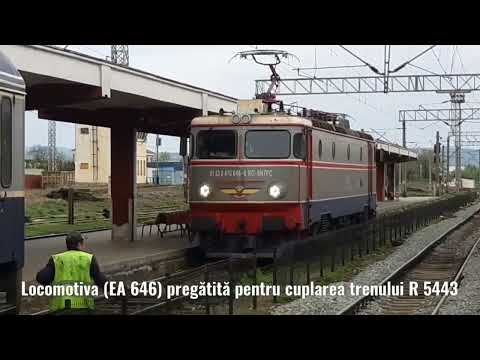 Activitate Feroviară în gara Bacău (27.04.2022)