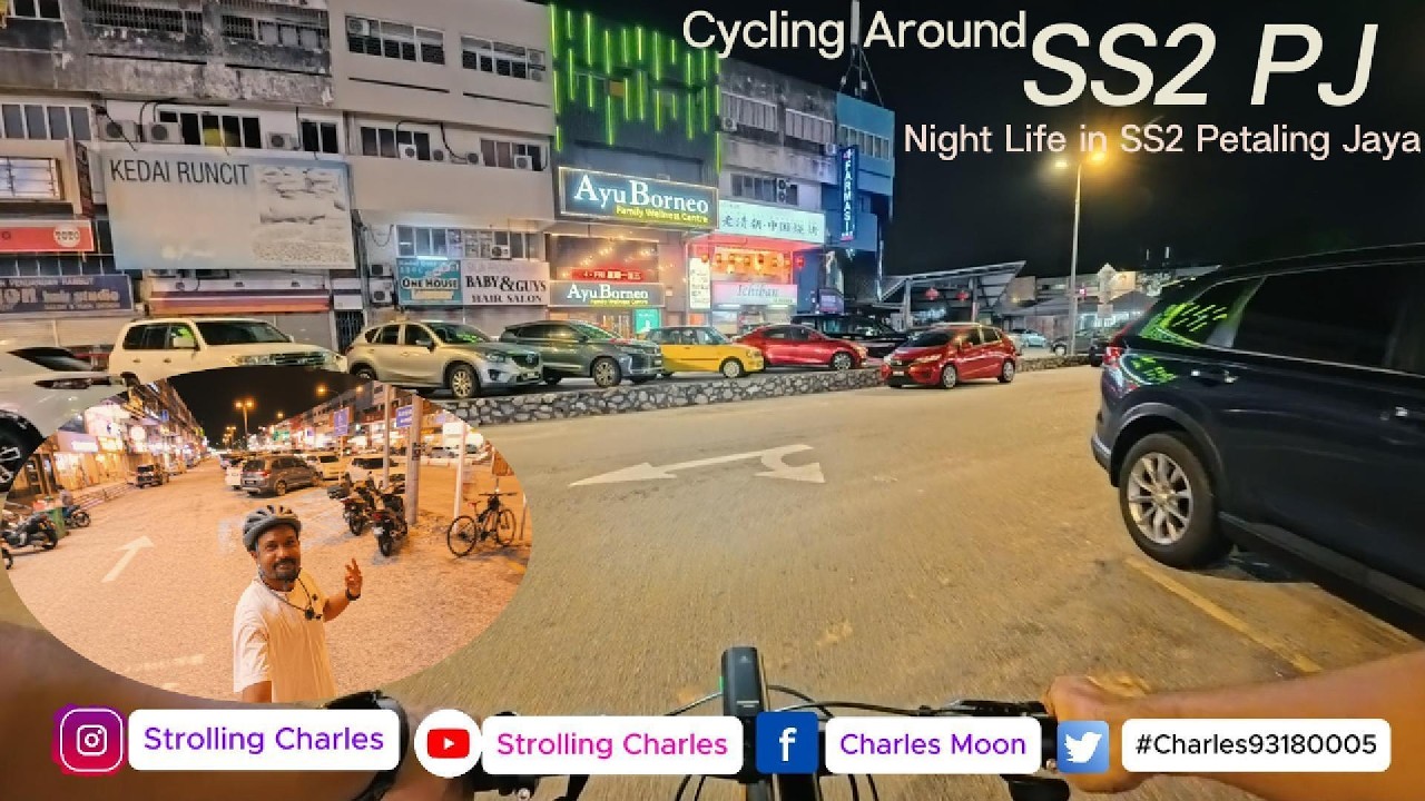 SS2 PJ Cyclin Around Petaling Jaya Night Life Selangor Malaysia