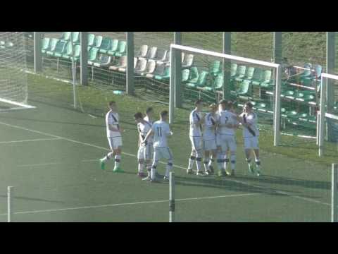 U-19: Legia Warszawa - UKS SMS Łódź 01.04.2017 (bramki)
