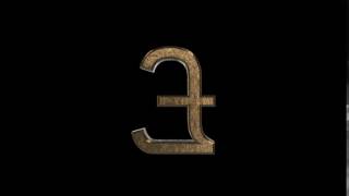 3D Pound currency symbol seamless loop royalty free Ultra HD stock footages. free videos