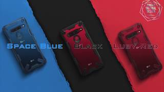 Ringke Fusion X LG G8 ThinQ Hoesje Blauw Hoesjes
