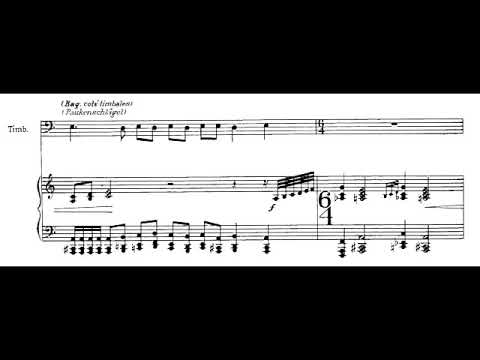 Darius Milhaud  - Percussion Concerto, Op. 109 (1929) [Score-Video]