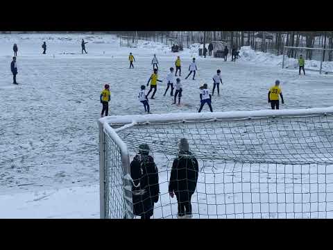 23.1.2022 winterliigan peli NJS musta vs HooGee sininen