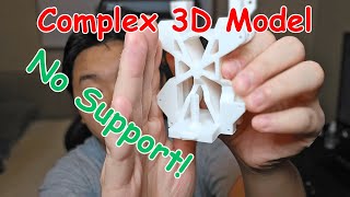 3D Print With No Support | How To Model
