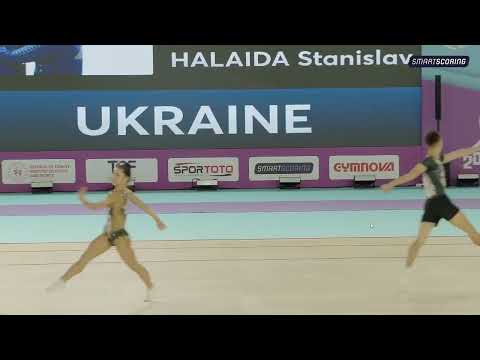 Mixed Pair (UKRAINE) 13th European Aerobic Championships Antalya 2023