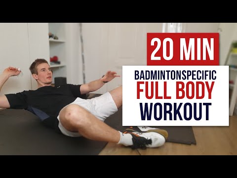 20 Min Full Body Workout | Badmintonspecific