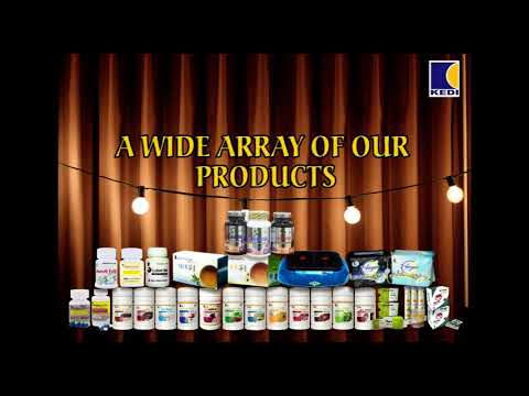 HERBAL MEDICINE MADE BY KEDI VITANATURE HEALTHCARE NETWORK & IT'S HERBAL PRODUCTS DISPLAY