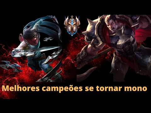OS MELHORES CAMPEÕES PARA SE TORNAR MONO E SUBIR DE ELO, LEAGUE OF LEGENDS