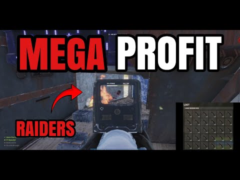 We RAIDED the entire server for MEGA profit (part 1) - RUST CONSOLE NEW GEN MOVIE